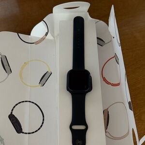 Apple Smartwatch with Black Band